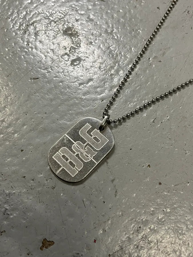 2000s Dolce & Gabbana Military Dog Tag Steel Necklace ZVSrpCl 2