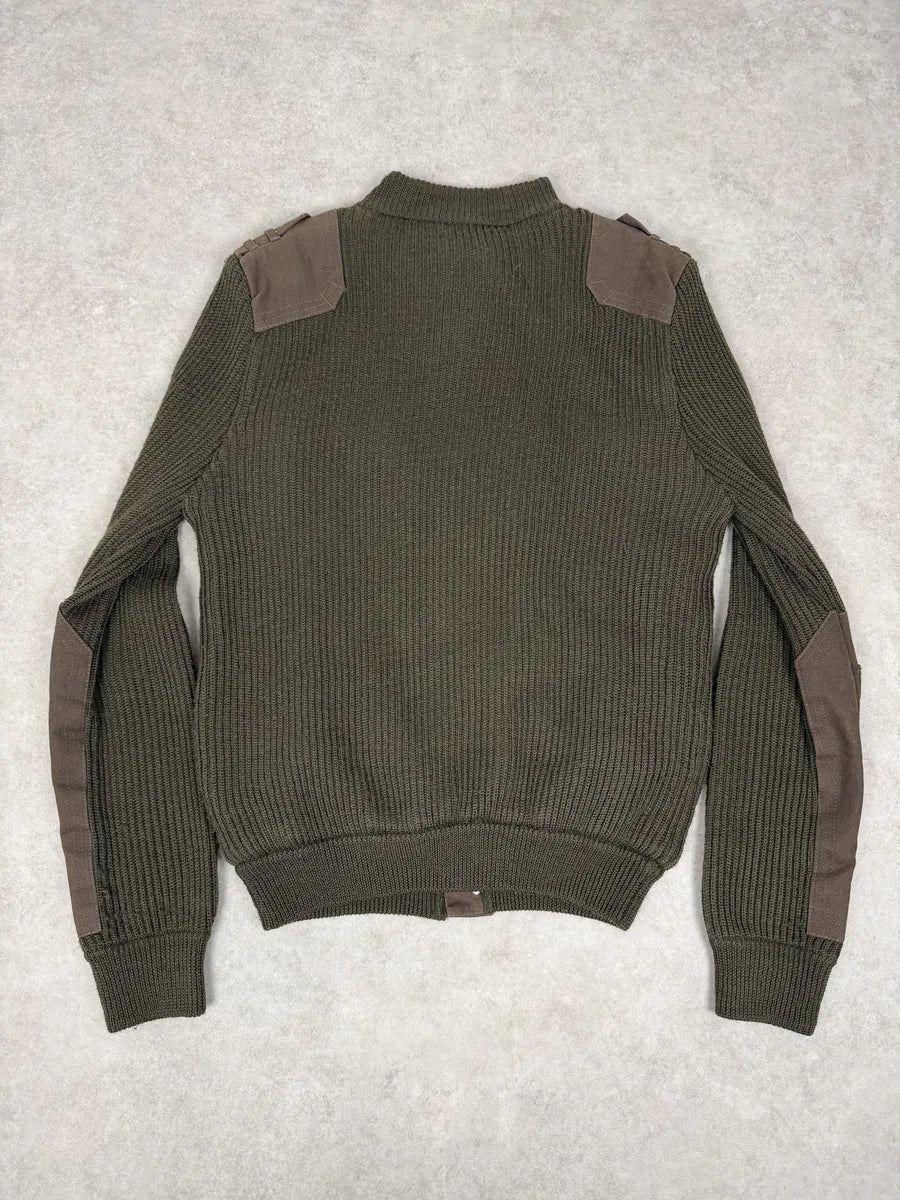 2000s Dolce & Gabbana Military Green Two Tone Cargo Zip-up Sweater heFEHXt 5