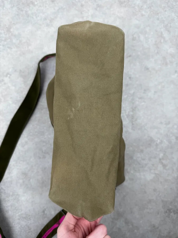 2000s Dolce & Gabbana Military Khaki Shoulder Bag NzCLuyD 4