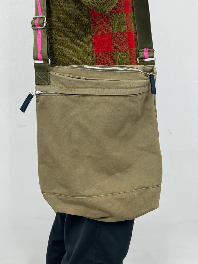 2000s Dolce & Gabbana Military Khaki Shoulder Bag NzCLuyD 2
