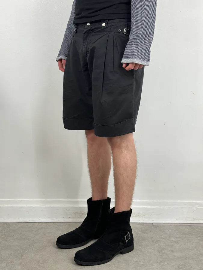 2000s Dolce & Gabbana Minimalist Black Shorts yEGhzID 2