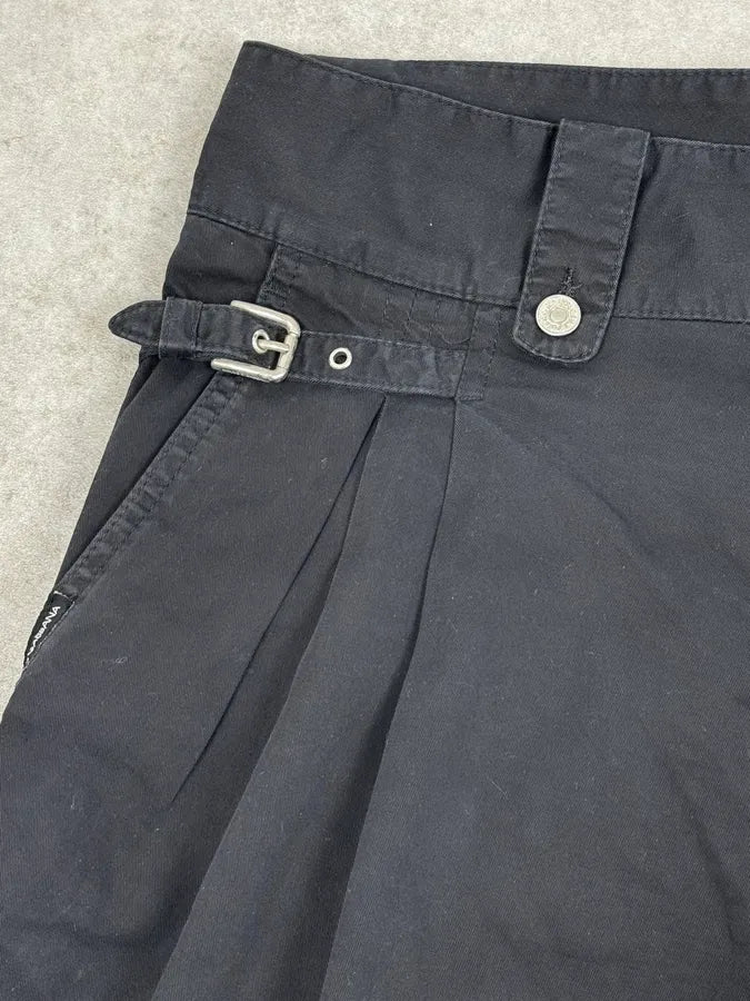 2000s Dolce & Gabbana Minimalist Black Shorts yEGhzID 7