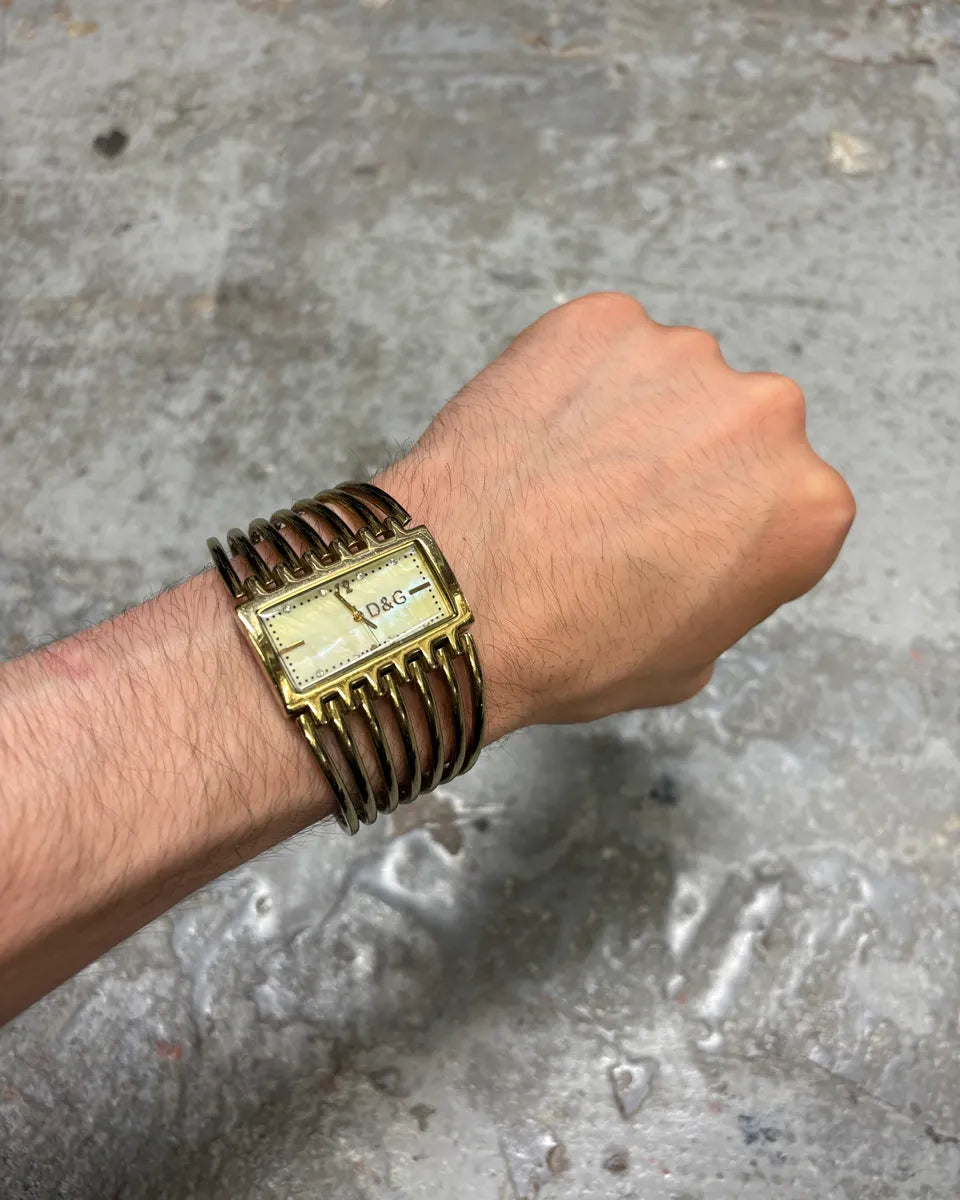 2000s Dolce & Gabbana Minimalist Precise Bracelet Watch tzrLIXs 0