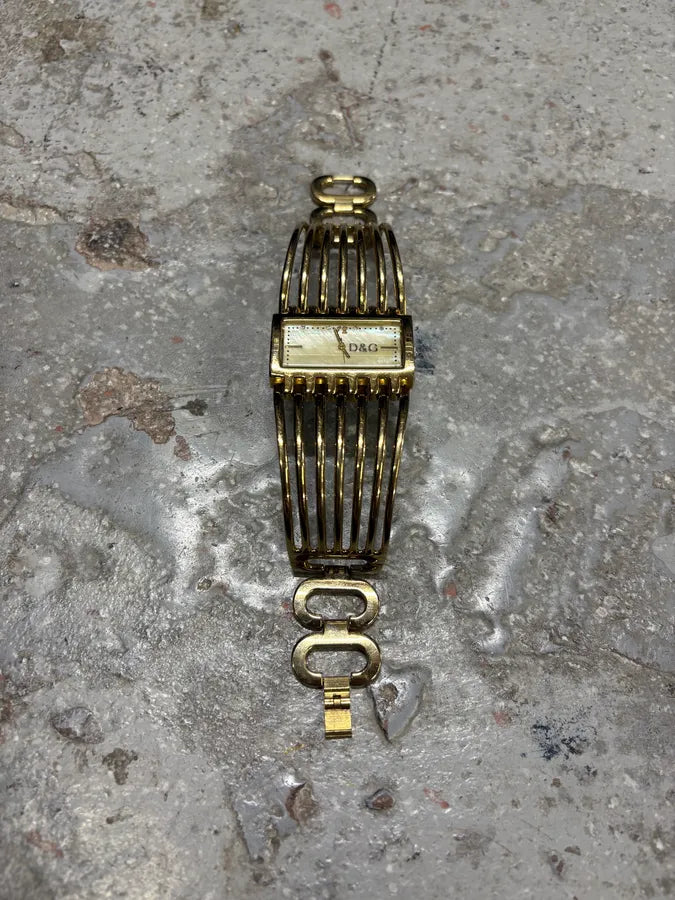 2000s Dolce & Gabbana Minimalist Precise Bracelet Watch tzrLIXs 3