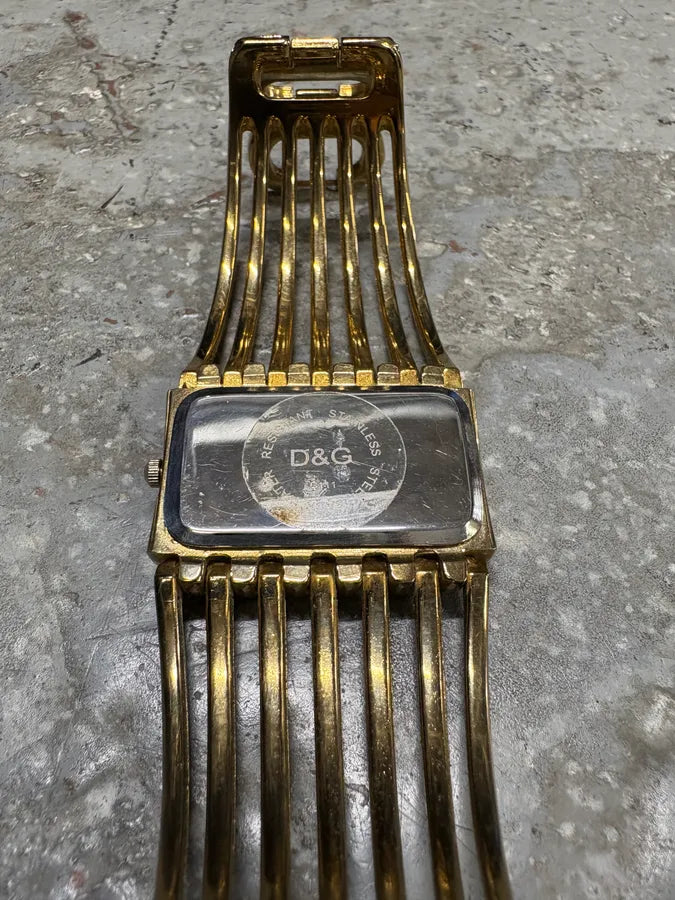 2000s Dolce & Gabbana Minimalist Precise Bracelet Watch tzrLIXs 5