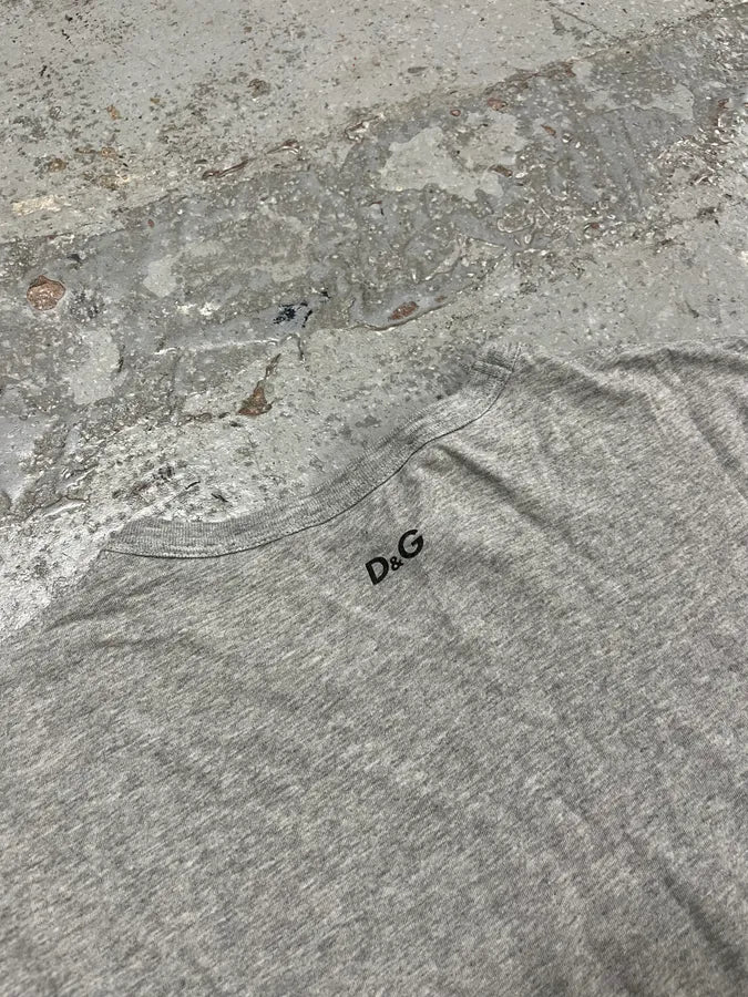 2000s Dolce & Gabbana Monet « Dejeuner » Grey T-Shirt jkXSPNi 6