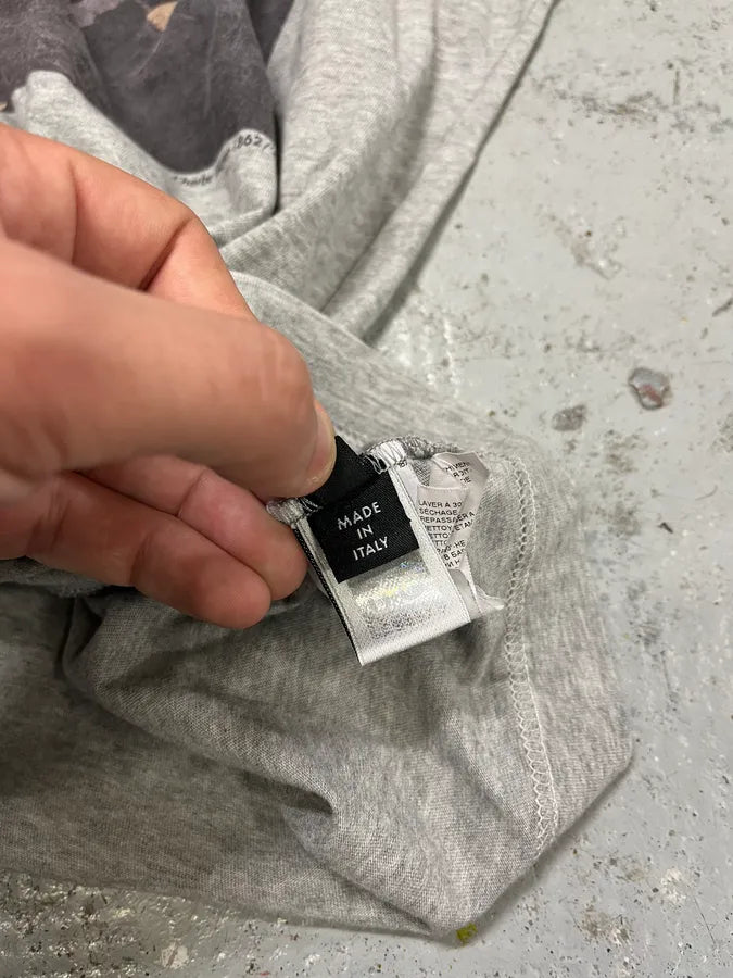 2000s Dolce & Gabbana Monet « Dejeuner » Grey T-Shirt jkXSPNi 8