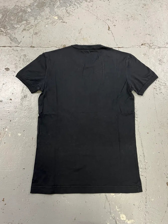 2000s Dolce & Gabbana Monica Belluci Balck T-Shirt QjTWNlr 6