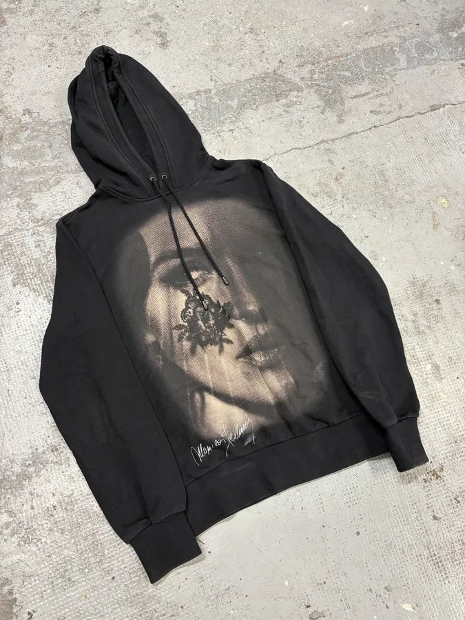 2000s Dolce & Gabbana Monica Belluci Black Hoodie XoMoCmA 3