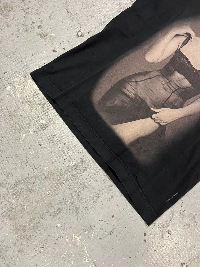 2000s Dolce & Gabbana Monica Belluci Black T-Shirt GMGNPqj 4