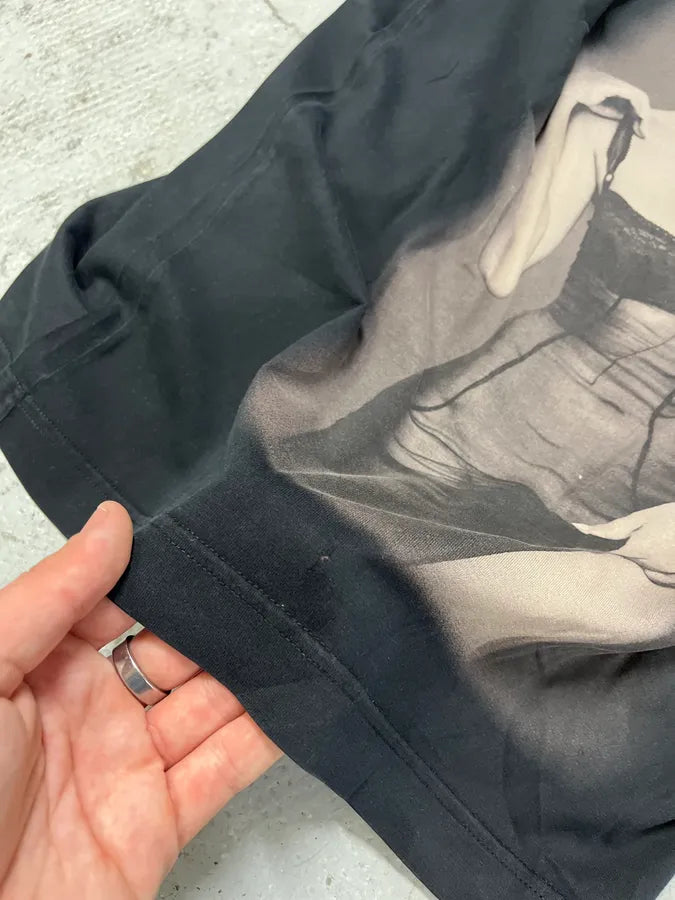 2000s Dolce & Gabbana Monica Belluci Black T-Shirt GMGNPqj 8
