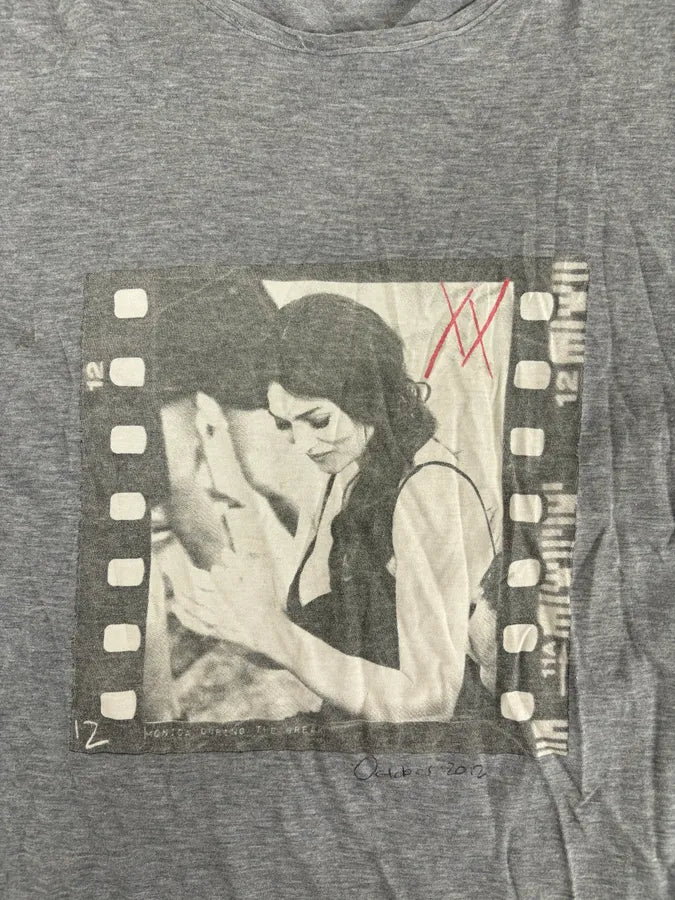 2000s Dolce & Gabbana Monica Belluci Cinema Grey T-Shirt lmLZccN 6
