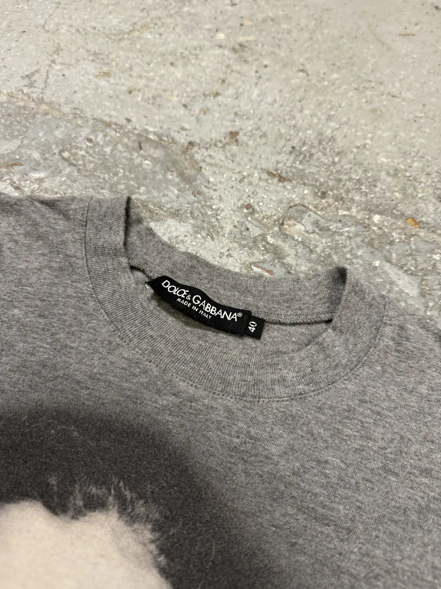 2000s Dolce & Gabbana Monica Belluci Grey T-Shirt FOTcHnV 5