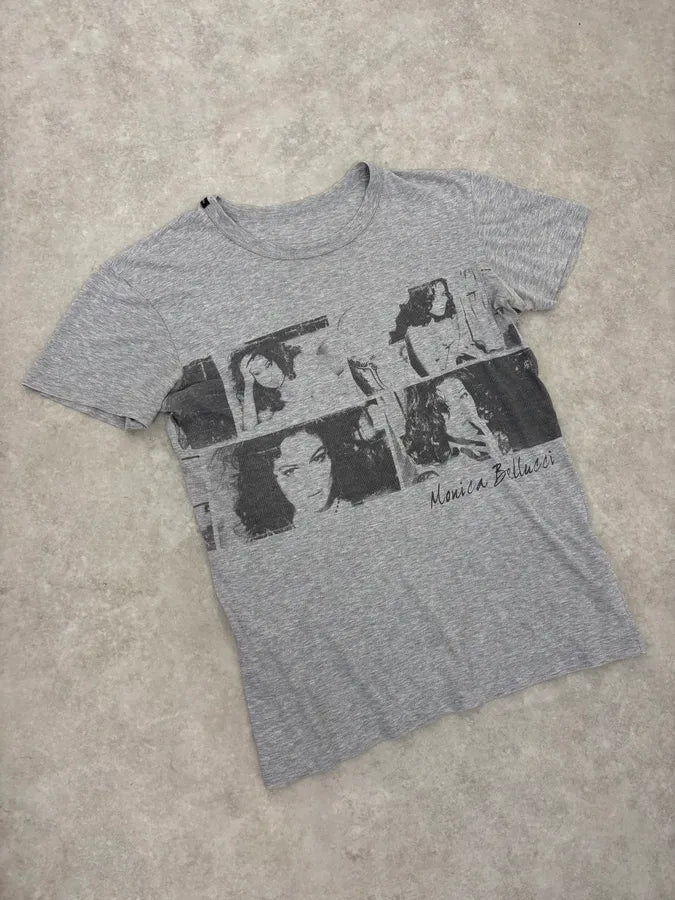 2000s Dolce & Gabbana Monica Belluci Grey T-Shirt RFlijRp 1