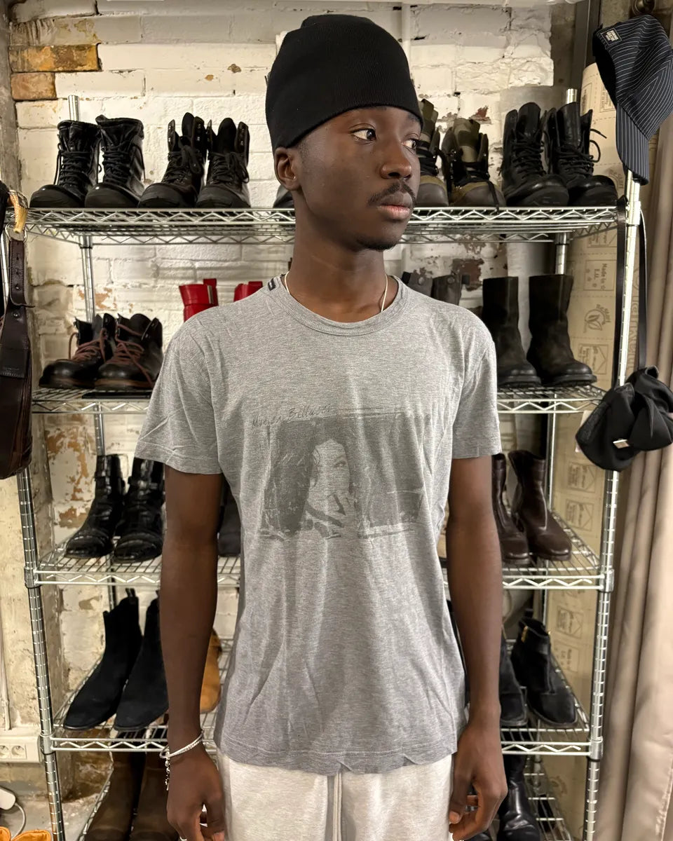 2000s Dolce & Gabbana Monica Belluci Grey T-Shirt IESlsFR 0