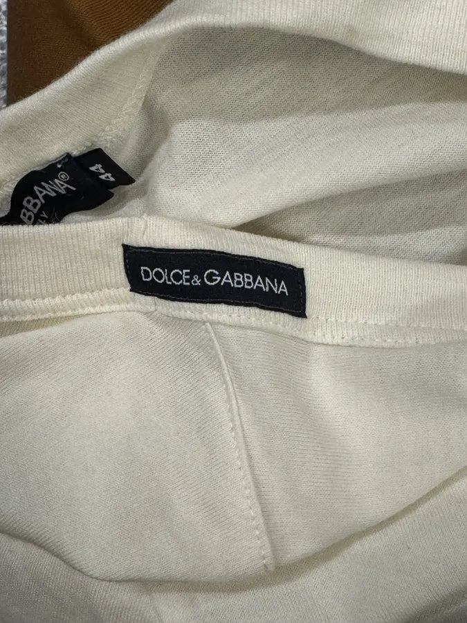 2000s Dolce & Gabbana Monica Belluci White T-Shirt nAMwSdm 7