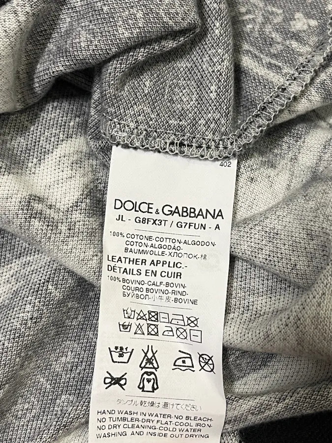 2010s Dolce & Gabbana Monkey Tree Black Polo yQDUTAQ 7