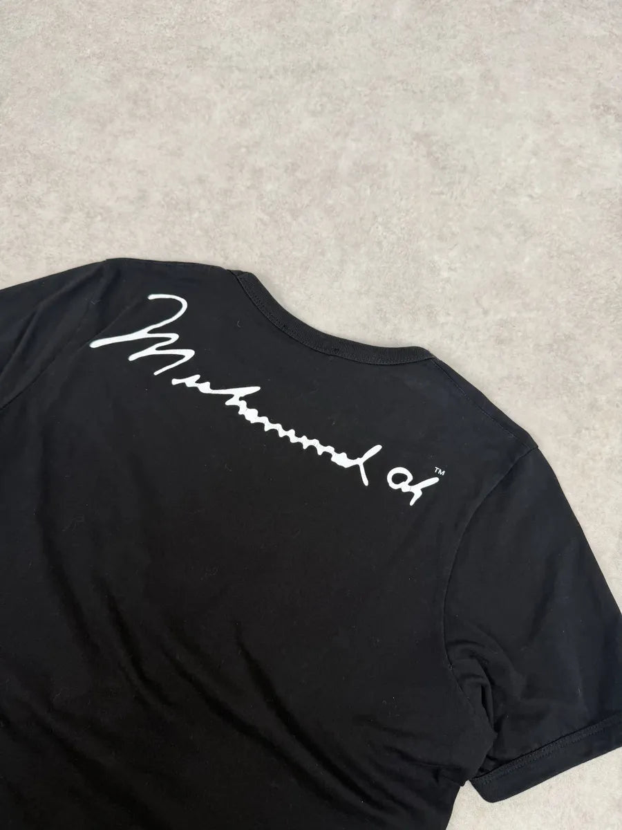 2000s Dolce & Gabbana Muhammad Ali Black T-Shirt KVzaatW 5