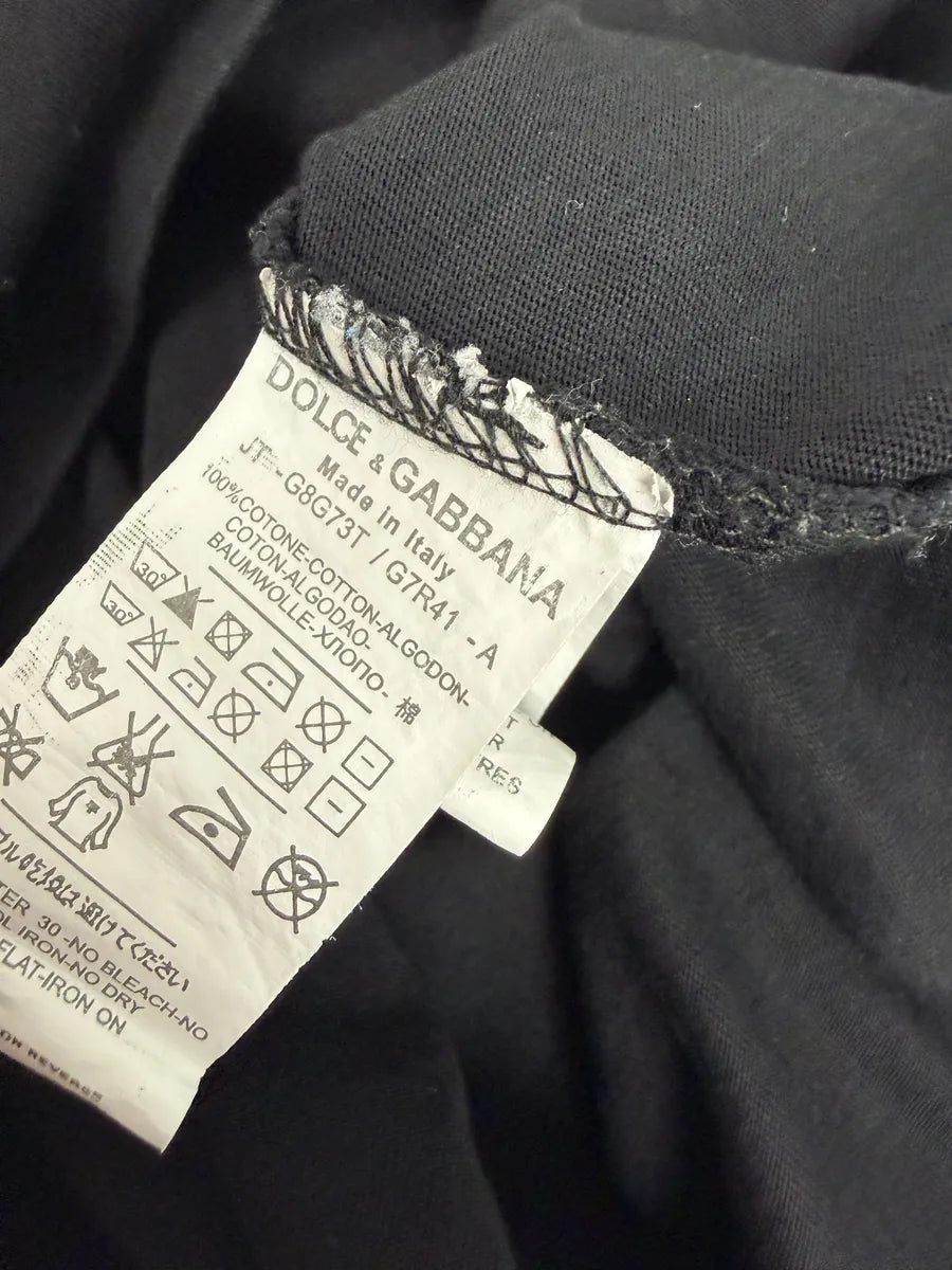 2000s Dolce & Gabbana Muhammad Ali Black T-Shirt KVzaatW 7