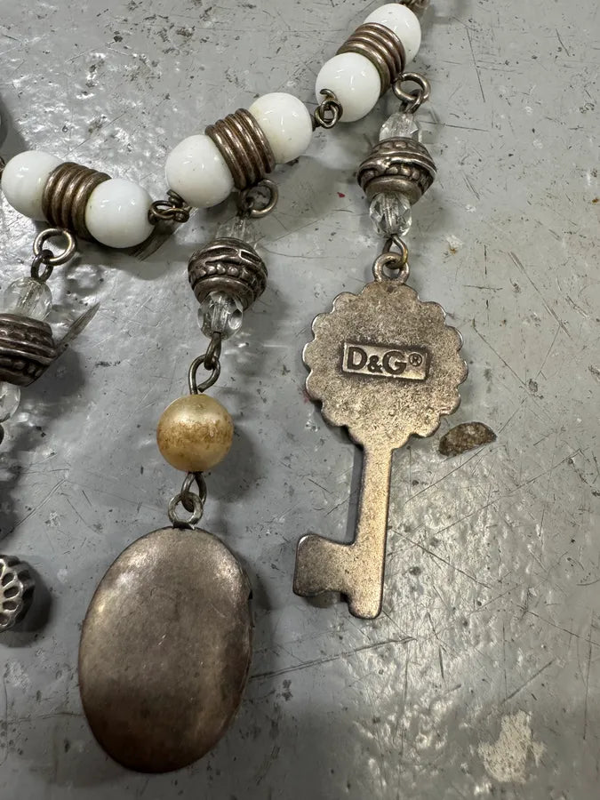 2000s Dolce & Gabbana Multi Pendants Catholic Necklace vlsOaSl 3