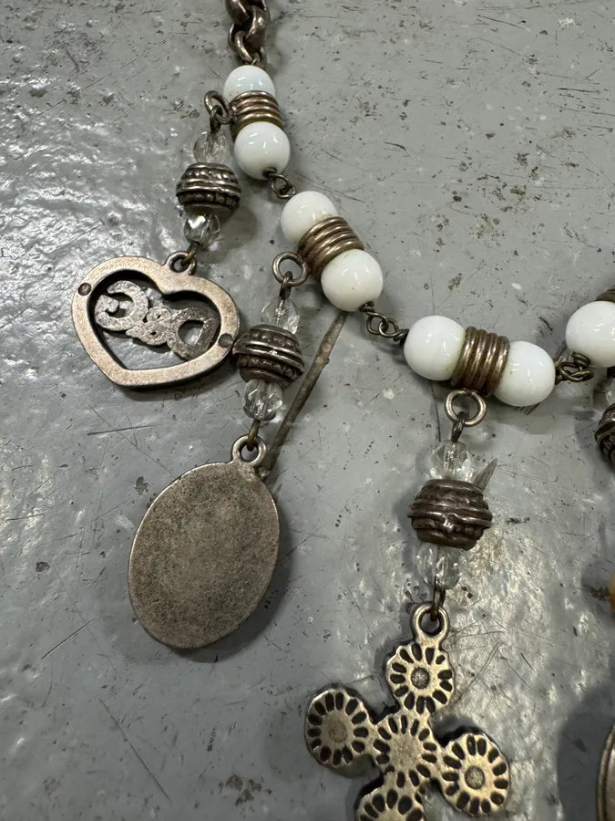 2000s Dolce & Gabbana Multi Pendants Catholic Necklace vlsOaSl 4