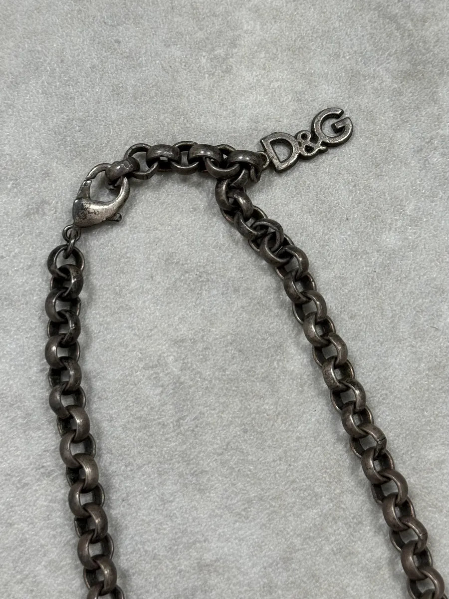 2000s Dolce & Gabbana Multi Pendants Necklace StEXqCU 3