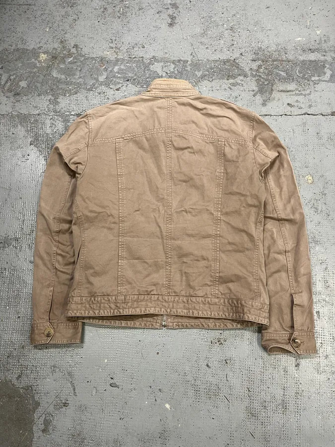2000s Dolce & Gabbana Multi-Pocket Beige Cargo Jacket JCMZjzM 6