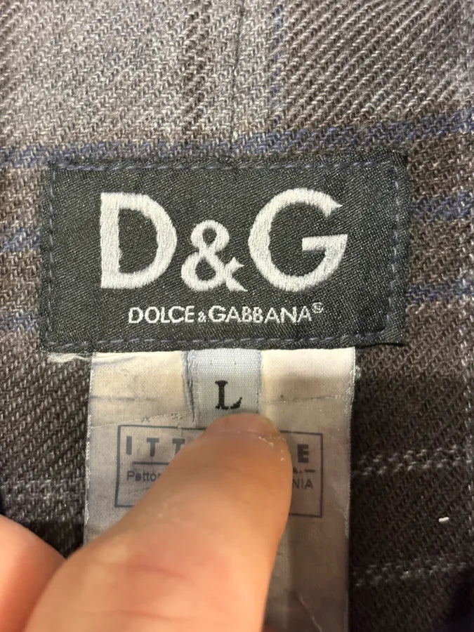 2000s Dolce & Gabbana Multi Pocket Navy Denim Jacket wdhnPMl 10