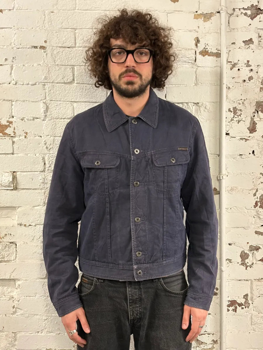2000s Dolce & Gabbana Multi Pocket Navy Denim Jacket wdhnPMl 1