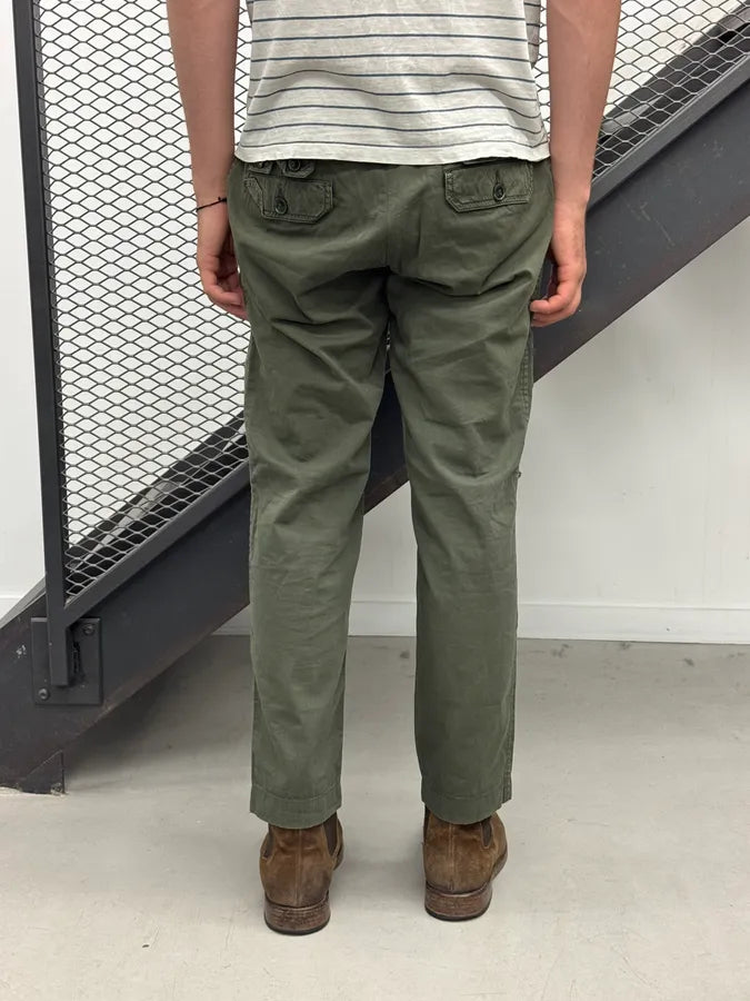 SS2008 Dolce & Gabbana Multi Pockets Olive Cargo Pants kOhJSLM 3