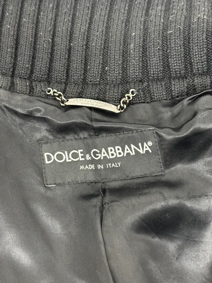 2000s Dolce & Gabbana Multi-Zip Black Leather Distressed Jacket hQvJfrb 10