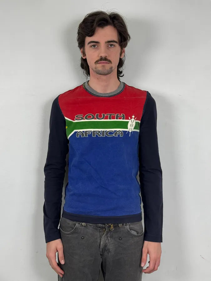 AW2004 Dolce & Gabbana Multicolor South Africa Longsleeve T-Shirt zGtSoZR 1