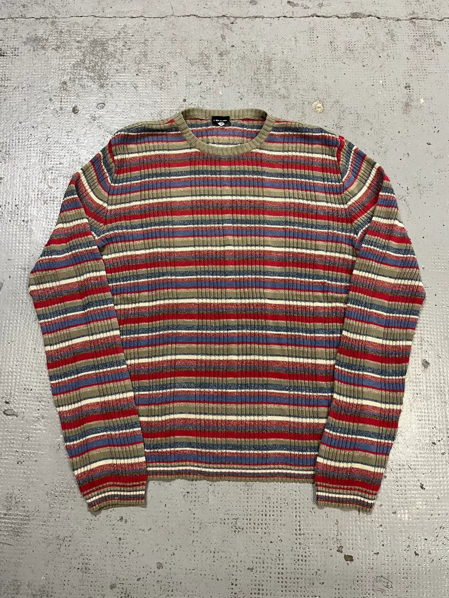 2000s Dolce & Gabbana Multicolor Striped Sweater nyTxFQh 0