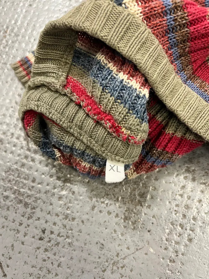 2000s Dolce & Gabbana Multicolor Striped Sweater nyTxFQh 10