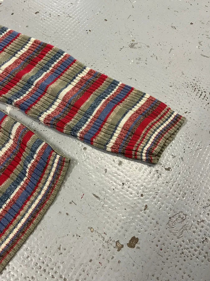 2000s Dolce & Gabbana Multicolor Striped Sweater nyTxFQh 5