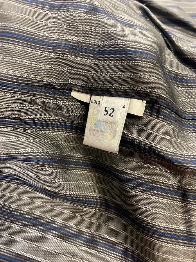 2000s Dolce & Gabbana Multipocket Black Leather Jacket (L) 13