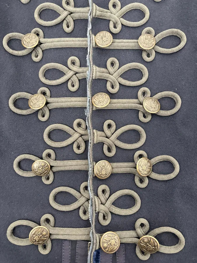 AW2009 Dolce & Gabbana Napoleon Officer Navy Wool Jacket mupGufe 9