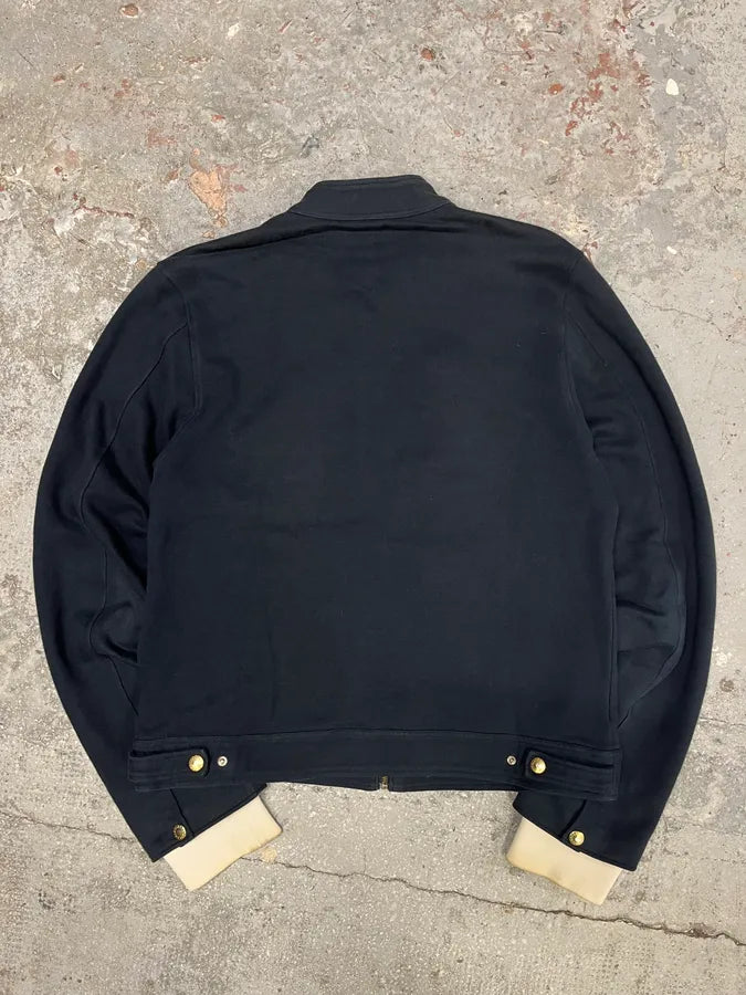 2000s Dolce & Gabbana Navy & Pink Racer Sweater (M) 2