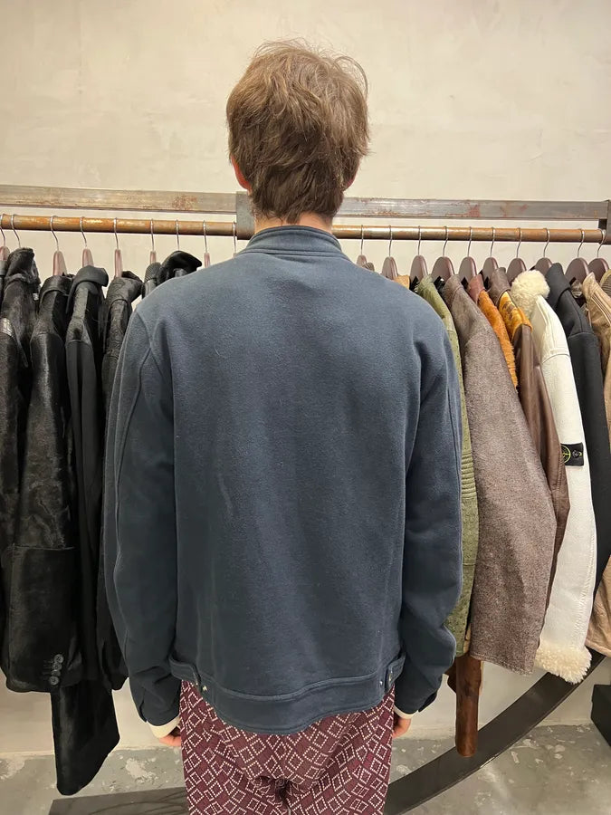 2000s Dolce & Gabbana Navy & Pink Racer Sweater (M) 4