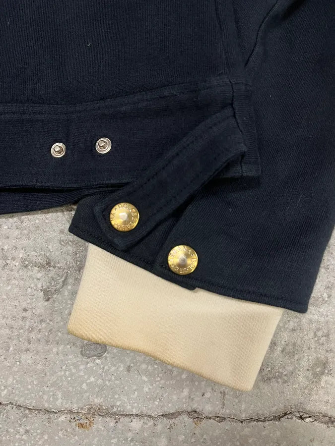 2000s Dolce & Gabbana Navy & Pink Racer Sweater (M) 9