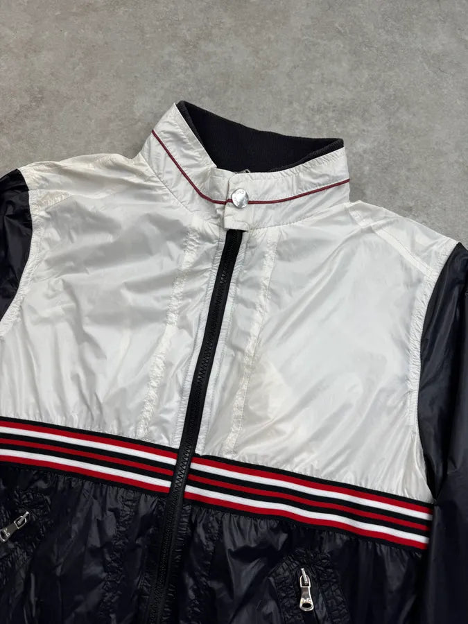 SS2006 Dolce & Gabbana Navy & White Nylon Sport Jacket zqloKqF 4