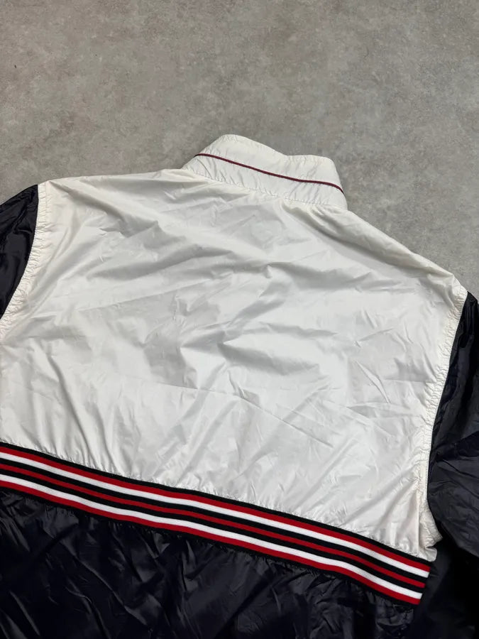 SS2006 Dolce & Gabbana Navy & White Nylon Sport Jacket zqloKqF 6