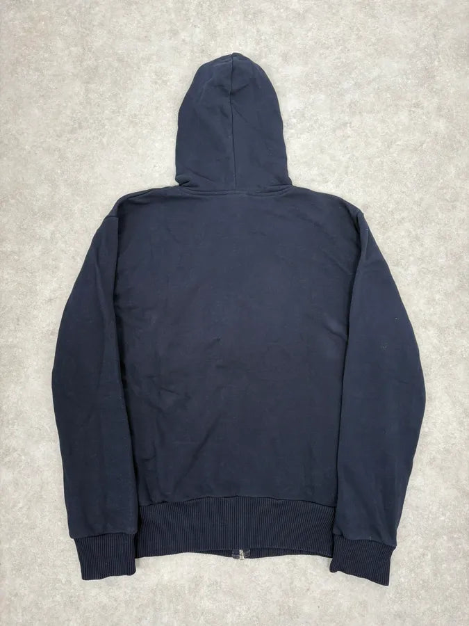 2000s Dolce & Gabbana Navy Born To Thrill Zip-up Hoodie FlbUdzP 5
