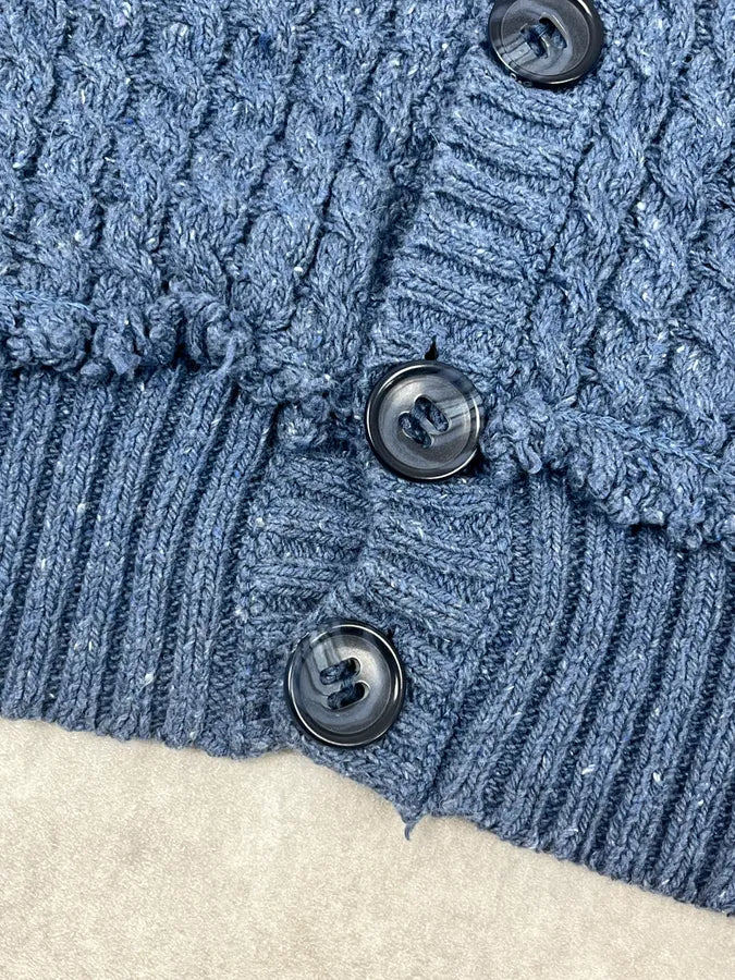 2000s Dolce & Gabbana Blue Buttoned Cardigan Sweater CFwSYpC 8