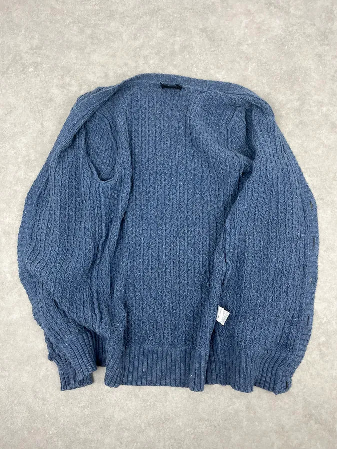 2000s Dolce & Gabbana Blue Buttoned Cardigan Sweater CFwSYpC 7
