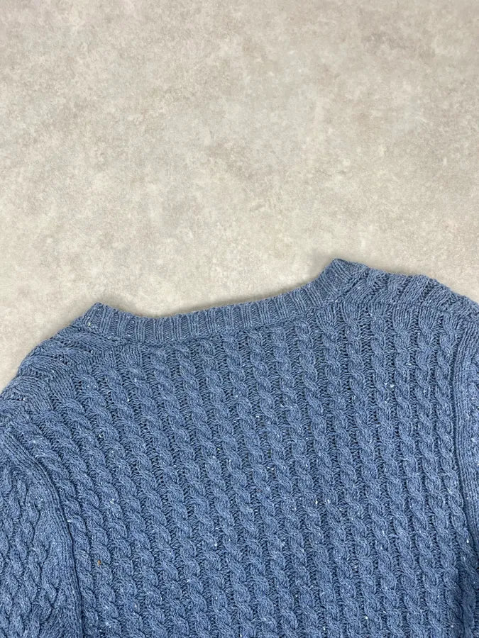 2000s Dolce & Gabbana Blue Buttoned Cardigan Sweater CFwSYpC 6