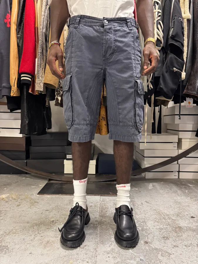 2000s Dolce & Gabbana Navy Cargo Short bfNKdxC 0