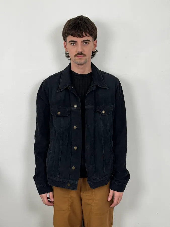 2000s Dolce & Gabbana Navy Cordurroy Jacket  LuiMqFl 1