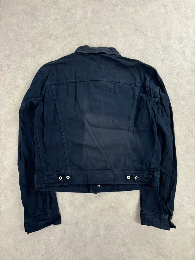 2000s Dolce & Gabbana Navy Trucker Jacket fFDmXTy 4