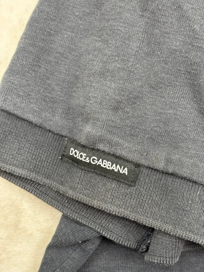2000s Dolce & Gabbana Navy Logo Polo GoDAhij 7